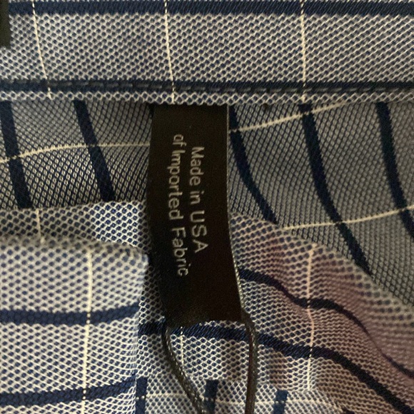 BNWT Theory Classic Skinny Pant Blue Midnight Multi Screen Viscose - Picture 6 of 9